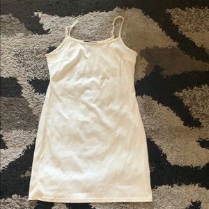 forever 21 white slip dress